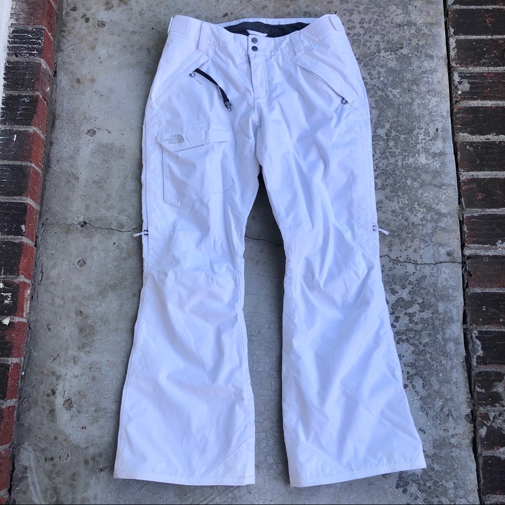 The North Face Hyvent snow boarding pants white L